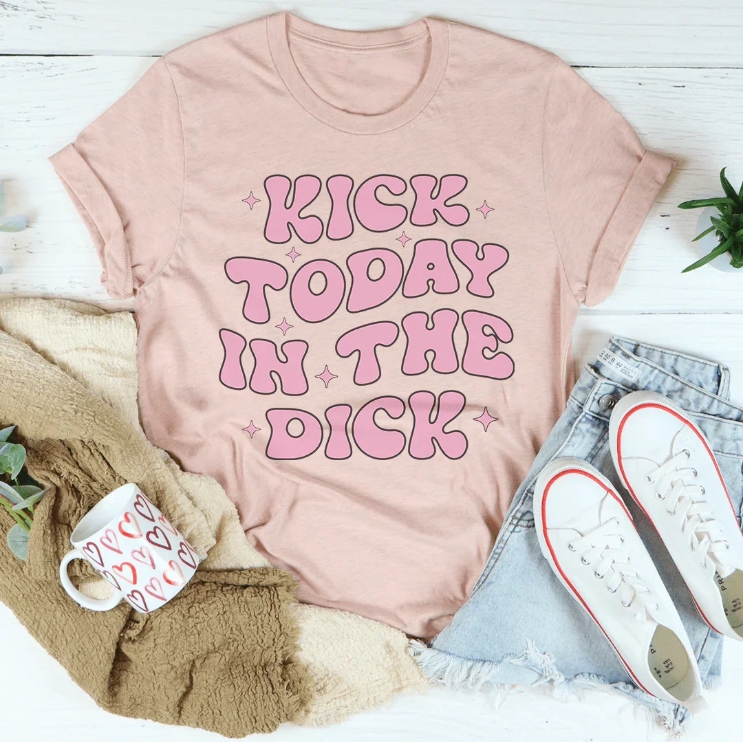 Kick Today In The D* Tee Peachy Sunday