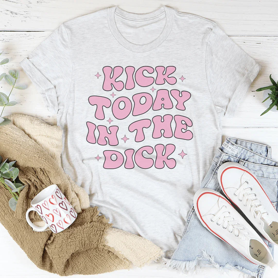 Kick Today In The D* Tee Peachy Sunday
