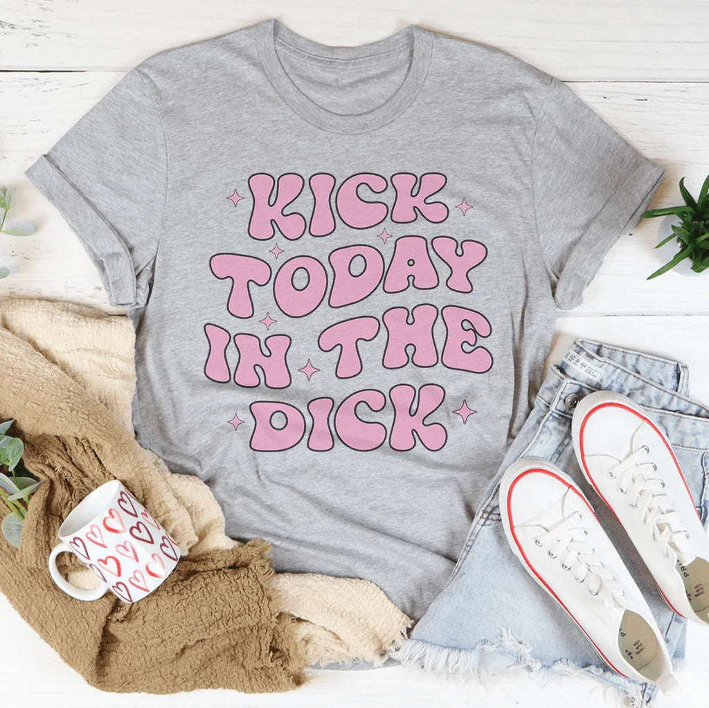 Kick Today In The D* Tee Peachy Sunday