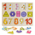 Kids 3D Puzzle Wooden Toys Colorful Geometry Shape Cognition Wood Puzzle Children Early Learning Educational Montessori Toys - SJB-DIAMOND ELITES