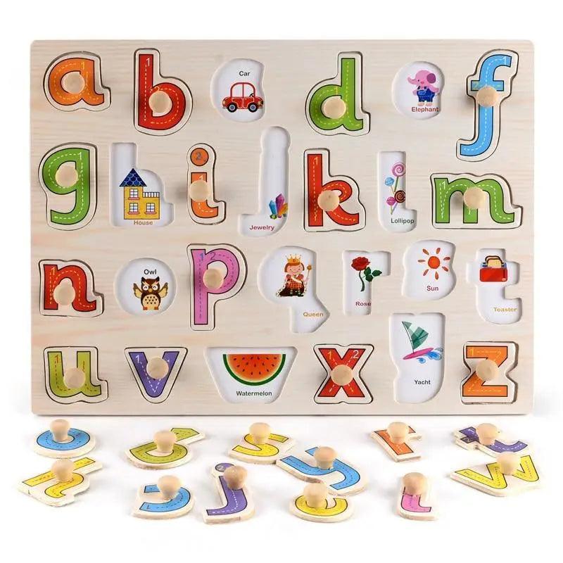 Kids 3D Puzzle Wooden Toys Colorful Geometry Shape Cognition Wood Puzzle Children Early Learning Educational Montessori Toys - SJB-DIAMOND ELITES