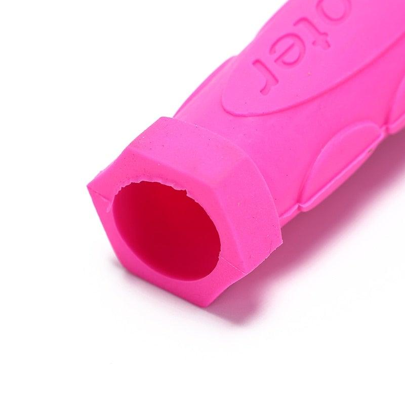 Kids Bike Bicycle Tricycle Scooter Rubber Grip Handle Handlebar Grips Anti-skid Colorful Grips Mountain Bike Grips Sponge Bike Soft Handle Grips Suitable For Road Bikes Mountain And Kids Bikes Stevvex