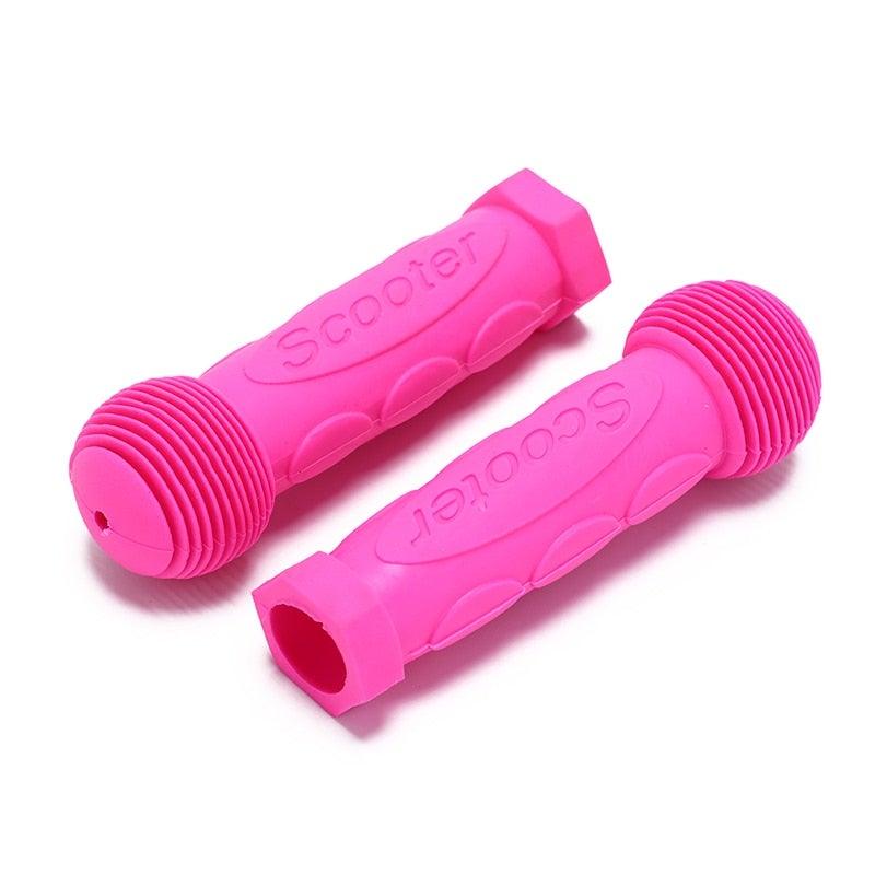 Kids Bike Bicycle Tricycle Scooter Rubber Grip Handle Handlebar Grips Anti-skid Colorful Grips Mountain Bike Grips Sponge Bike Soft Handle Grips Suitable For Road Bikes Mountain And Kids Bikes Stevvex