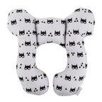 Kids Children Baby Pillow Soft Neck Support Infant Car Cushion U-Shape Cotton Infant Nursing Pillow Toddler Sleep Positioner  Air Mesh Organic Cotton Protection for Flat Head Baby Pillow for Newborn Breathable Adjustable Infants and Baby Neck Head Support