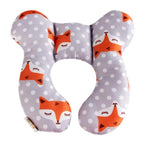 Kids Children Baby Pillow Soft Neck Support Infant Car Cushion U-Shape Cotton Infant Nursing Pillow Toddler Sleep Positioner  Air Mesh Organic Cotton Protection for Flat Head Baby Pillow for Newborn Breathable Adjustable Infants and Baby Neck Head Support