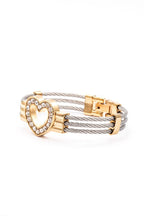 Kids Heart Charm Stainless Steel Bracelet Adjustable