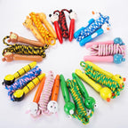 Kids Jump Rope With Wood Handle Children Skipping Ropes Gym Fitness Equipment Jump Ropes For Girls Boys Skipping Rope For Kids With Wooden Handle Cotton Braided Outdoor Fun Activity For Exercise Fitness Stevvex
