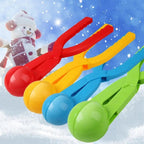 Kids Portable Colorful Outdoor Winter Snowball Maker Children Creative Fun Sports Winter Toy Lightweight Snow Balls Maker Stevvex