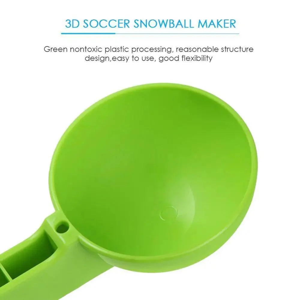 Kids Portable Colorful Outdoor Winter Snowball Maker Children Creative Fun Sports Winter Toy Lightweight Snow Balls Maker Stevvex