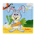 Kids Puzzle Toy Animals and Vehicle Wooden Puzzles Jigsaw Baby Educational Learning Toys for Children Gift - SJB-DIAMOND ELITES