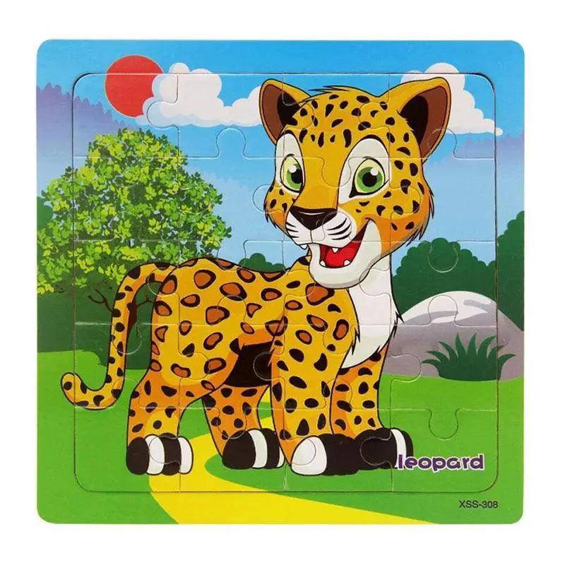 Kids Puzzle Toy Animals and Vehicle Wooden Puzzles Jigsaw Baby Educational Learning Toys for Children Gift - SJB-DIAMOND ELITES