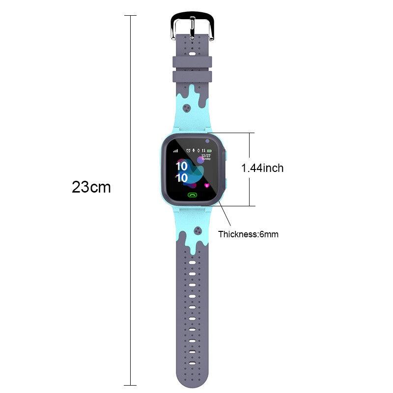 Kids Smart Watch Sim Card GPS Call Phone Smartwatch For Children SOS Photo Waterproof Camera Location Tracker Smart Watch For Kids 2 Way Voice Video Call SOS Alert Smartphone Cell Phone Smart Watch Stevvex