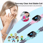 Kids Smart Watch Sim Card GPS Call Phone Smartwatch For Children SOS Photo Waterproof Camera Location Tracker Smart Watch For Kids 2 Way Voice Video Call SOS Alert Smartphone Cell Phone Smart Watch Stevvex