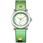 Kids Watches Dial Muticolour Strap Gift For School Girl Quartz Movement Kids Watches 3D Cute Silicone Children Toddler Wrist Watches Time Teacher For Boys
