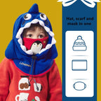 Kids Winter Fleece Warmer Balaclava Cap Thermal Tactical Military Helmet Windproof Full Face Mask Cover Ski Beanies For Boy Girl Women Camouflage Balaclava Face Scarf Mask Sunscreen Dustproof Army Cycling Hunting Fishing Tactical Airsoft Hat Men Women Stevvex