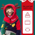 Kids Winter Fleece Warmer Balaclava Cap Thermal Tactical Military Helmet Windproof Full Face Mask Cover Ski Beanies For Boy Girl Women Camouflage Balaclava Face Scarf Mask Sunscreen Dustproof Army Cycling Hunting Fishing Tactical Airsoft Hat Men Women Stevvex