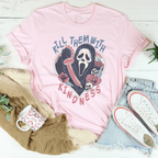 Kill Them With Kindness Halloween Tee Peachy Sunday