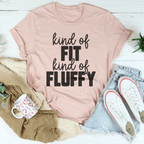 Kind Of Fit Kind Of Fluffy Tee Peachy Sunday