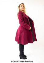 Kirsty Slim Fit A-Line Coat