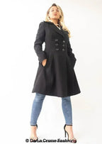 Kirsty Slim Fit A-Line Coat