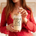 20oz Glass Tumbler With Bamboo Lid Sarcasm Is My Love Language Drinking Cup BandsCo Straps