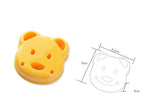 Kitchen Breakfast Bear Sandwich Mold Bread Biscuit Cake Tool Making Mold Household Making Accessories Bear Shape Sandwich Mold Cutter Yellow Bread Sandwich Shapers Maker For Kids Stevvex