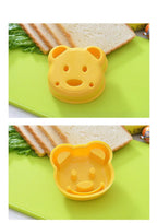 Kitchen Breakfast Bear Sandwich Mold Bread Biscuit Cake Tool Making Mold Household Making Accessories Bear Shape Sandwich Mold Cutter Yellow Bread Sandwich Shapers Maker For Kids Stevvex
