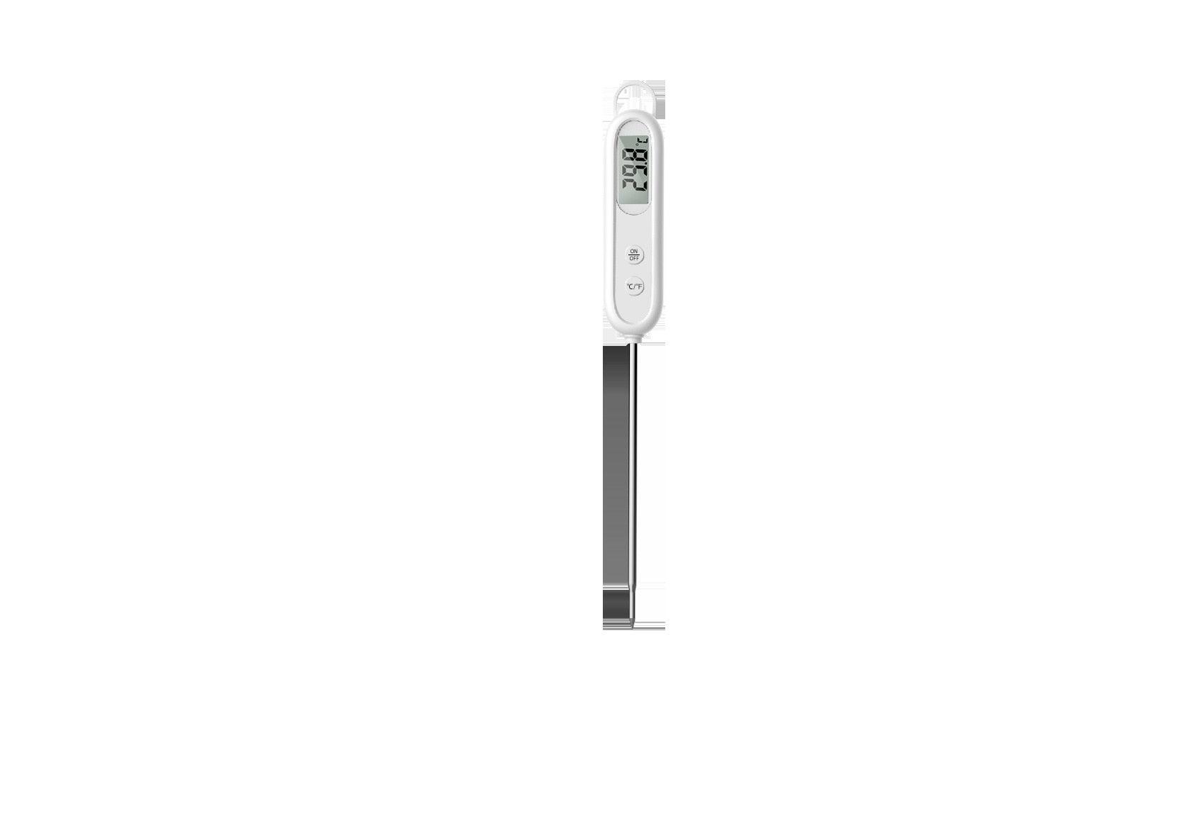 Kitchen Digital BBQ Food Thermometer Meat Cake Candy Fry Grill Dinning Household Waterproof Instant Read Meat Thermometer for Cooking Digital Food Thermometer For Cooking IP67 Waterproof Kitchen Thermometer Probe With Cooking Thermometer Oven Tool Stevvex