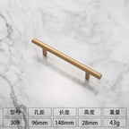 Kitchen Door T Bar Pull Straight Handle Knobs Cabinet Pull Diameter 10mm Stainless Steel Handles Furniture Hardware Kitchen Door T Bar Straight Handle Pull Knobs Furniture Hardware Assist Bath Handle Stevvex