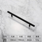 Kitchen Door T Bar Pull Straight Handle Knobs Cabinet Pull Diameter 10mm Stainless Steel Handles Furniture Hardware Kitchen Door T Bar Straight Handle Pull Knobs Furniture Hardware Assist Bath Handle Stevvex