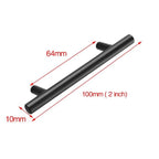Kitchen Door T Bar Pull Straight Handle Knobs Cabinet Pull Diameter 10mm Stainless Steel Handles Furniture Hardware Kitchen Door T Bar Straight Handle Pull Knobs Furniture Hardware Assist Bath Handle Stevvex