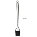 Kitchen Oil Brush BBQ Grill Basting Brush Stainless Steel Handle Pastry Brush Barbecue Cooking Brush BBQ Kitchen Tools String Brush BBQ Pastry Brush Stainless Steel BBQ Sauce Oil Pastry Brush for Baking BBQ Accessories Stevvex