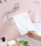 Kitchen Paper Roll Holder Towel Hanger Rack Toilet Paper Holders Bathroom Organizer Shelf Bar Cabinet Rag Hanging Holder Kitchen Tissue Roll Holder Wall Mounted Paper Holder Under Kitchen Cabinet For Shower Bathroom Stevvex