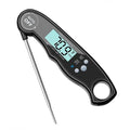 Kitchen Thermometer Waterproof Kitchen Food Cooking Thermometer with Backlight LCD Best Super Fast Electric Meat Thermometer Probe for BBQ Grilling Smoker Baking Meat Water Milk Cooking Probe BBQ Electronic Oven Waterproof Kitchen Tools Stevvex