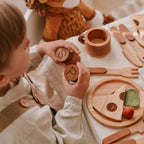 Wooden Play Kitchen Dishes - SJB-DIAMOND ELITES