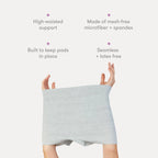 Frida Mom, Disposable Boyshort Underwear, Seamless with Stretchy Support, Postpartum Essentials, Size Petite (Waist 23"-34" stretched), 8 Count Petite (Waist 23"-34" stretched) Pi-Mart