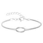 Knot Minimalist Statement Bracelet (MAC288)