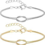 Knot Minimalist Statement Bracelet (MAC288)