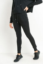 Highwaist Slim-Fit Cuffed Joggers - SJB-DIAMOND ELITES