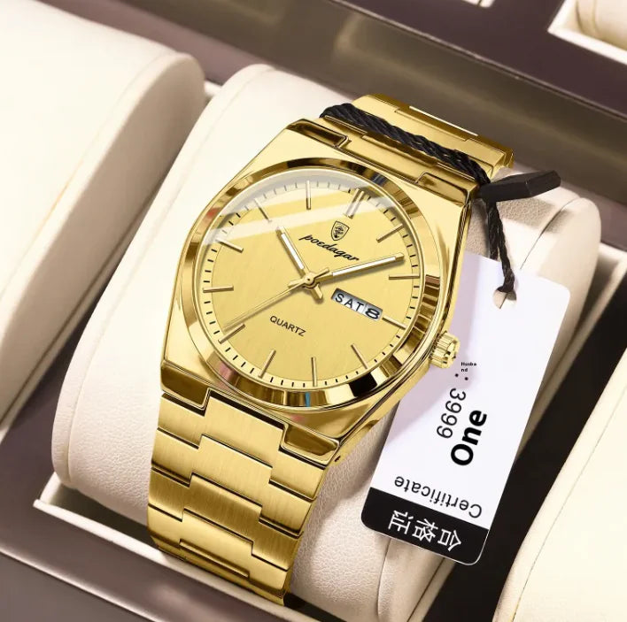 Slimline Men's Quartz Timepiece Pi-Mart