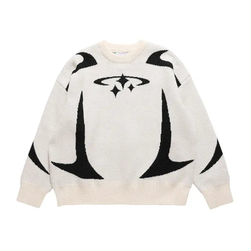 Men's Oversized Pullover Sweater Pi-Mart