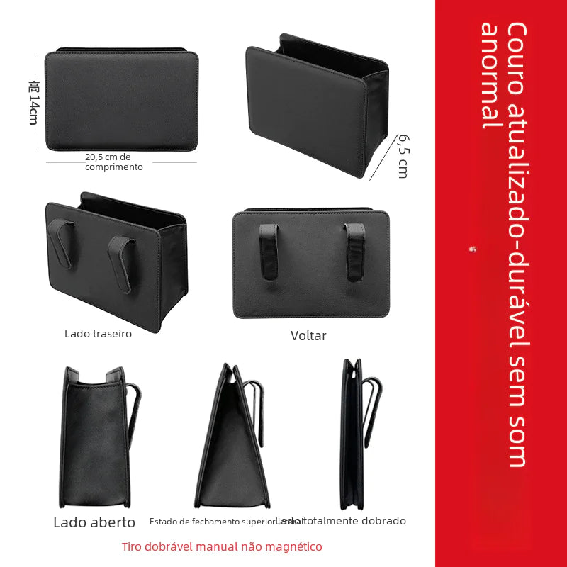 Foldable Car Trash & Storage Box Pi-Mart