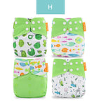 Happyflute Baby Cloth Training Pants - 4 Pack Washable