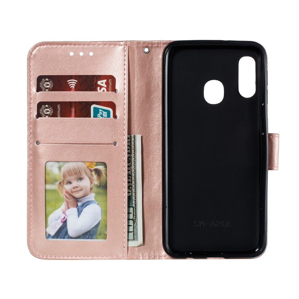 Lace Flower Leather Wallet Case For Xiaomi Redmi Note 11 10 Pro 7 6 8 8t Redmi 10c 10a A1 9t 7a 8a 9c 9a Case Mi A3 A2 Lite 9 Phone Case Premium Pu Leather Flip Cover With Card Holder Feature Protective Cover Stevvex