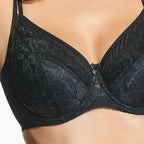 Lace Overlay Plunge Bra Kostar Lacy Love