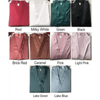 Ladies Fashion Red Soft Short Sleepwear For Women Trendy Women's Comfortable V Neck Bathrobe  Bridesmaid Bride Party Robes Stevvex