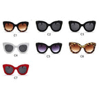 Ladies Fashion Retro Sun Sunglasses For Women Cat Eye Glasses Women/Men Luxury Eyewear For  Female Lightweight Frame Glasses For Women Retro Eyewear Unique Style Eyeglasses Stevvex