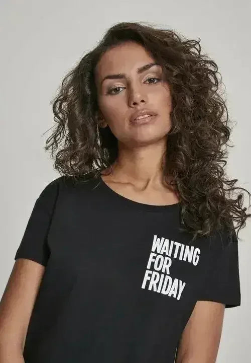 Ladies Waiting For Friday Box T-Shirt - SJB-DIAMOND ELITES
