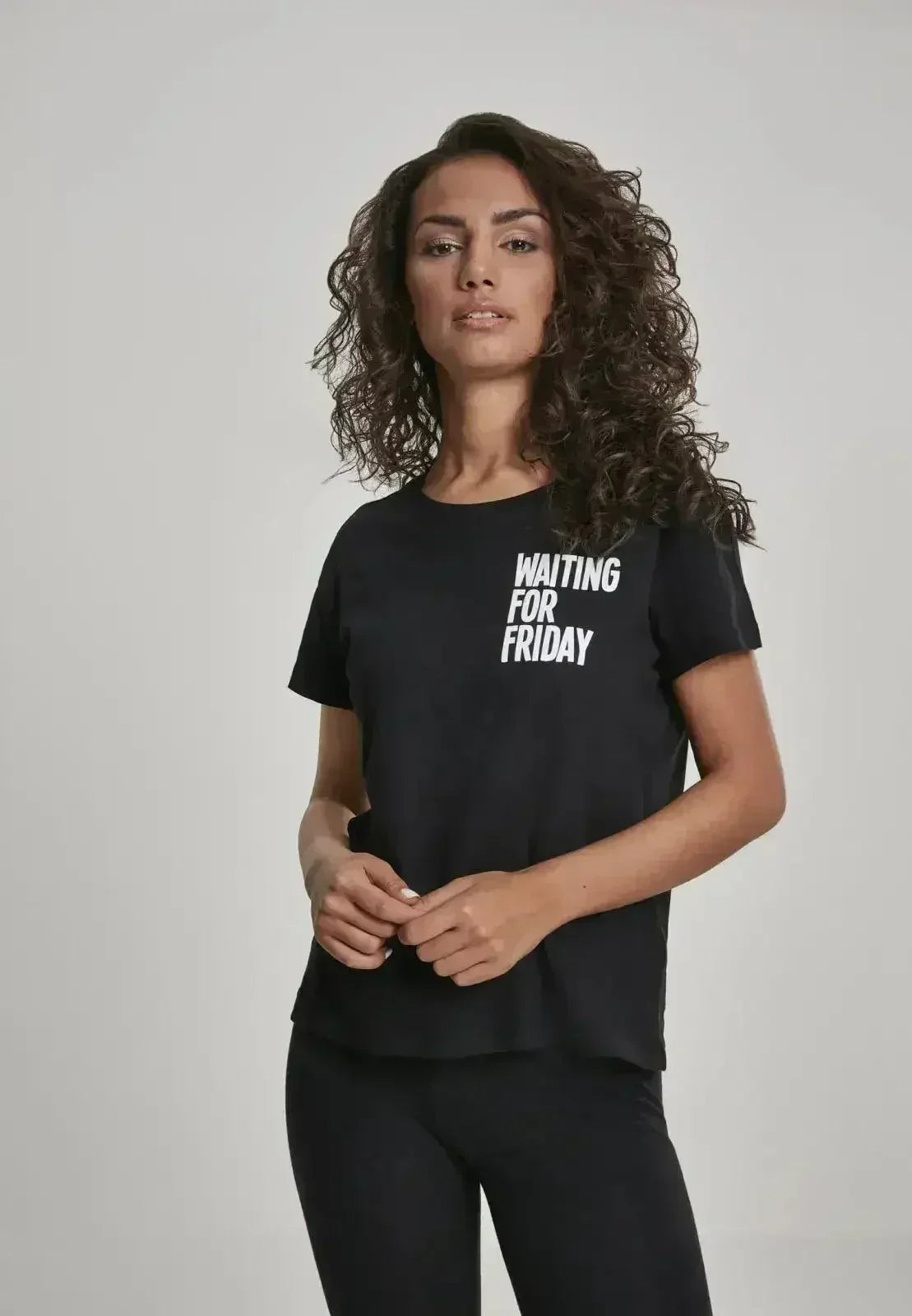 Ladies Waiting For Friday Box T-Shirt - SJB-DIAMOND ELITES