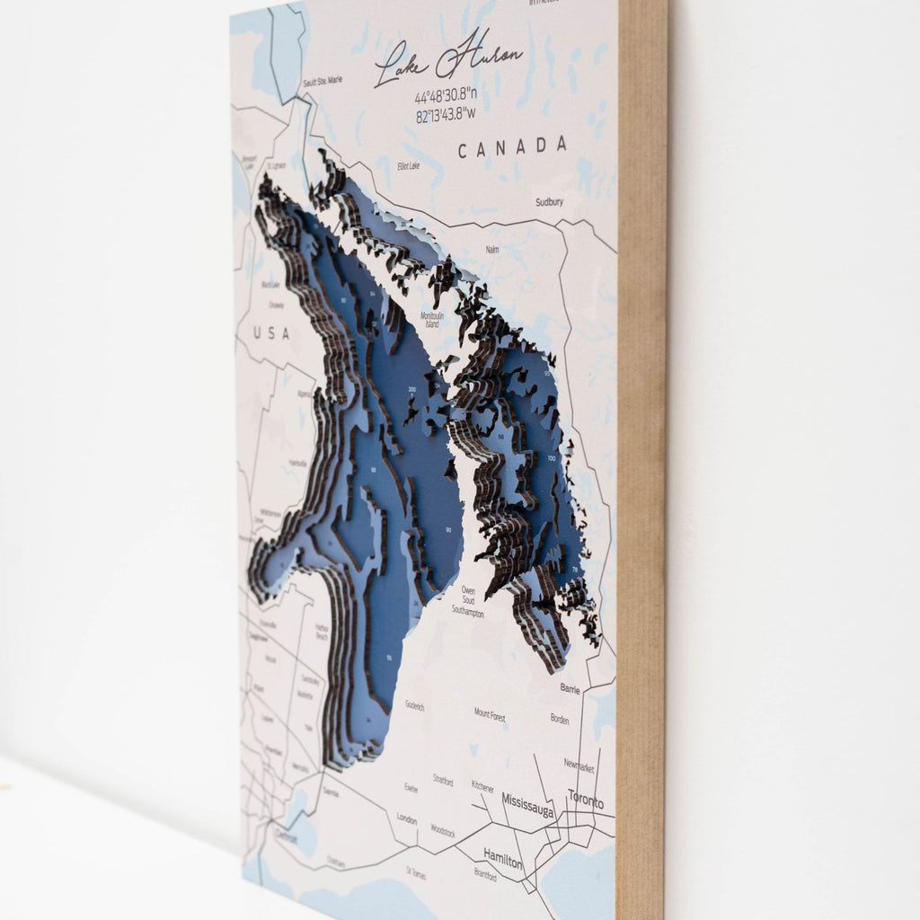 Lake Huron Canada Wall Art - SJB-DIAMOND ELITES